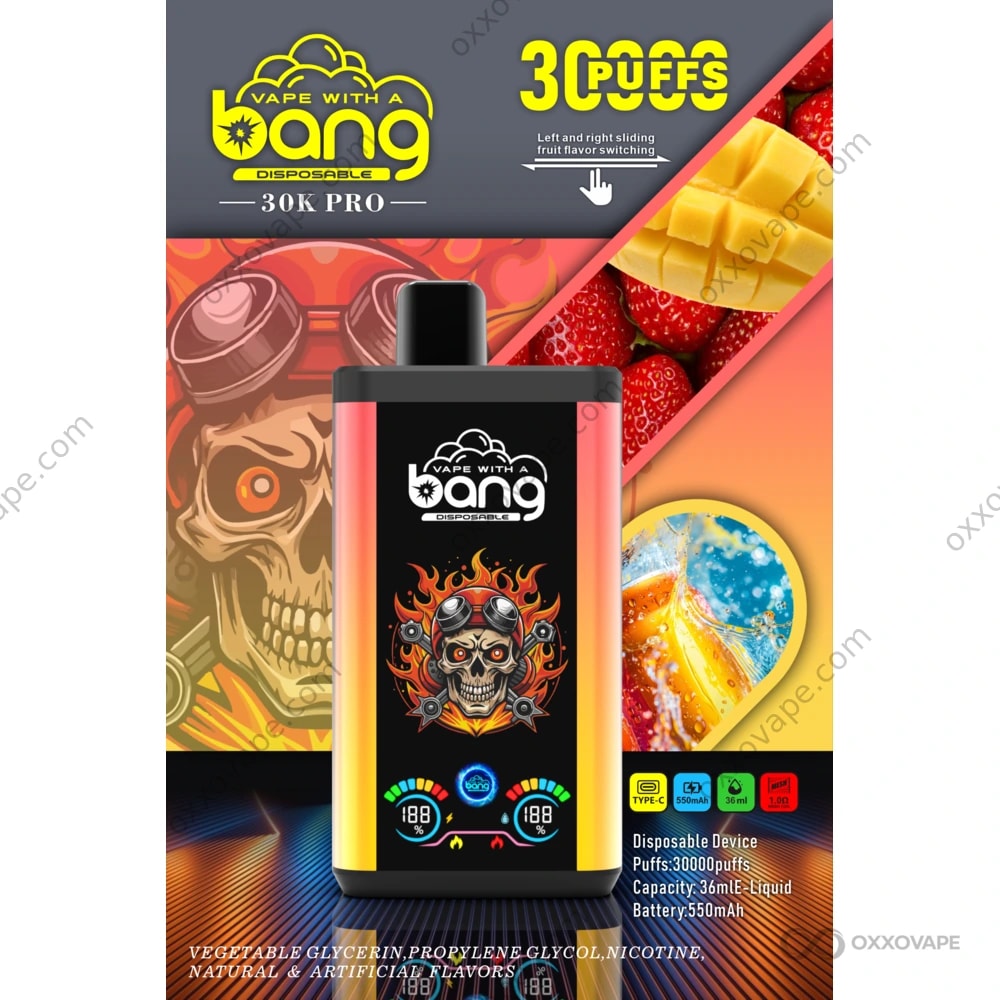how much is elf bar vape Bang 30000 Pro 30K Puffs Disposable Vape | Dual Flavor System & 36ml  Capacity