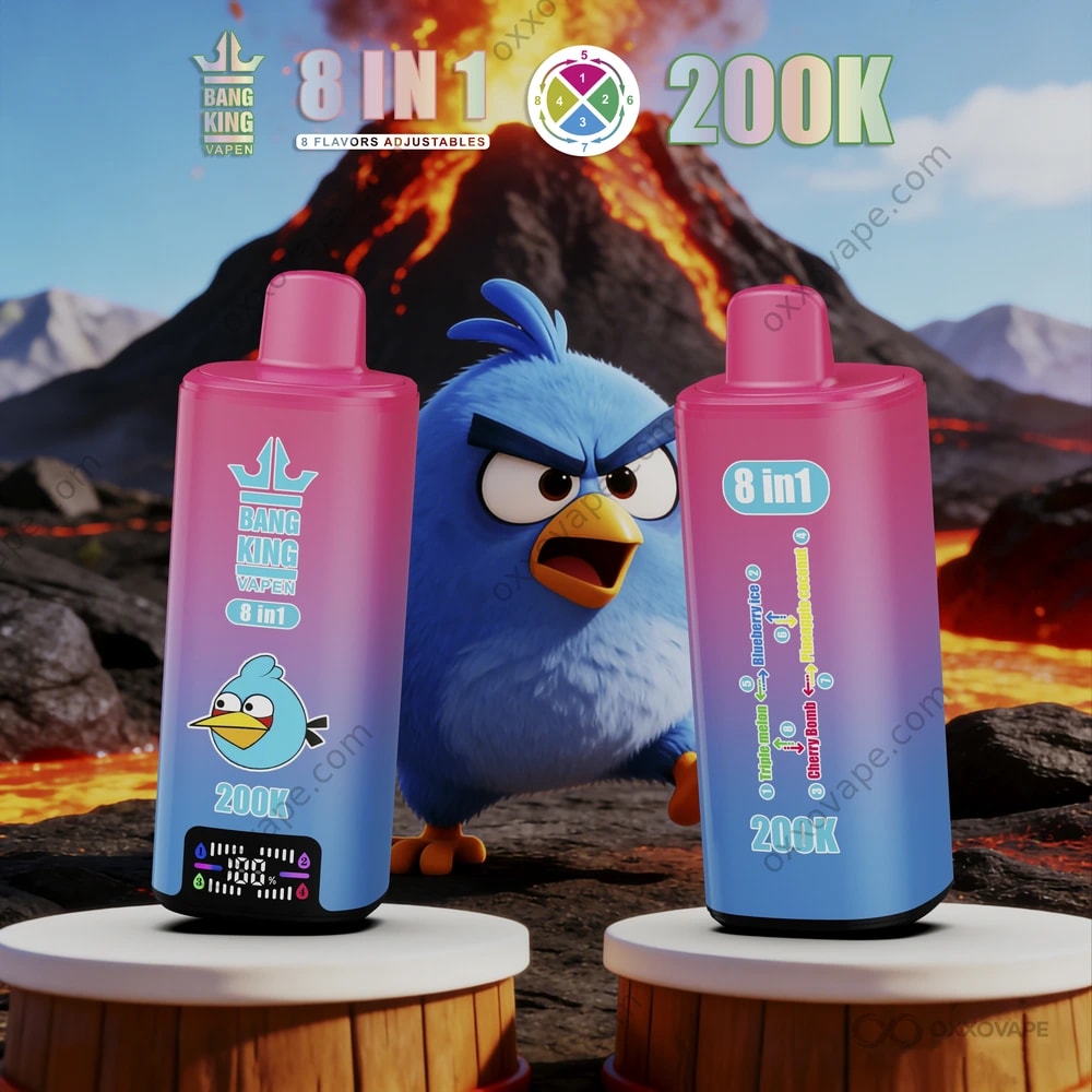 Bang King 200000 200K Puffs Disposable Vape | 8-in-1 Flavor
