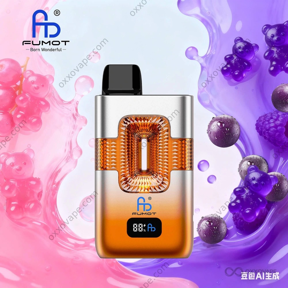 Fumot RandM Eco 50000 50K Puffs Disposable Vape | 2-in-1 Dual Flavor  10+10mL Smart Display