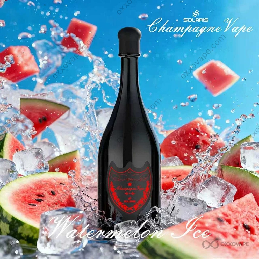 Solaris Champagne 30000 Puffs Disposable Vape — Watermelon Ice Flavor | EU Warehouse