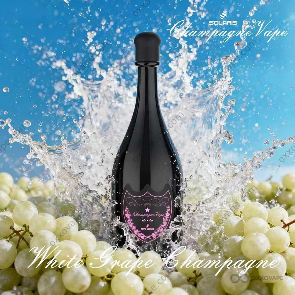 Solaris Champagne 30000 Puffs Disposable Vape — White Grape Champagne Flavor | EU Warehouse
