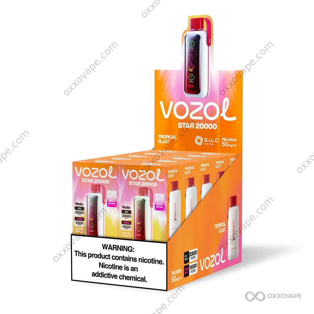 elfbar elfa master akku Vozol Star 20,000 puffs, no more than 50 nicotine, Vozol Star 20,000 puffs  - Vape Saudi Arabia - Original Devices Flavors main image 0