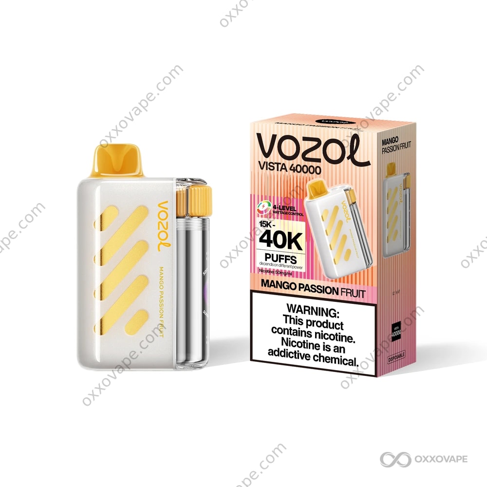 Vozol Vista 40000 Mango Passion Fruit flavor tropical vape 40000 puffs