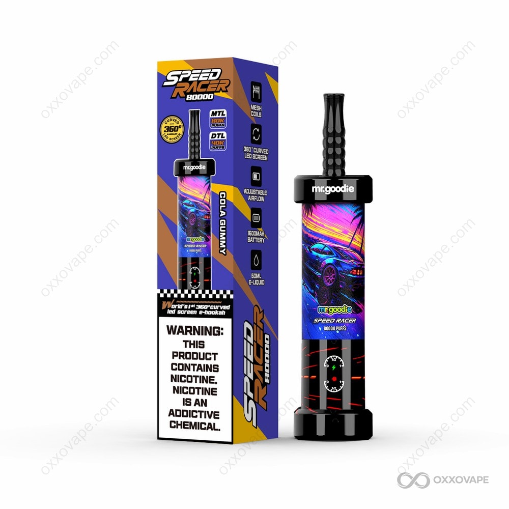 Mr.Goodie Speed Racer 80000 Cola Gummy Flavor Disposable Pod System