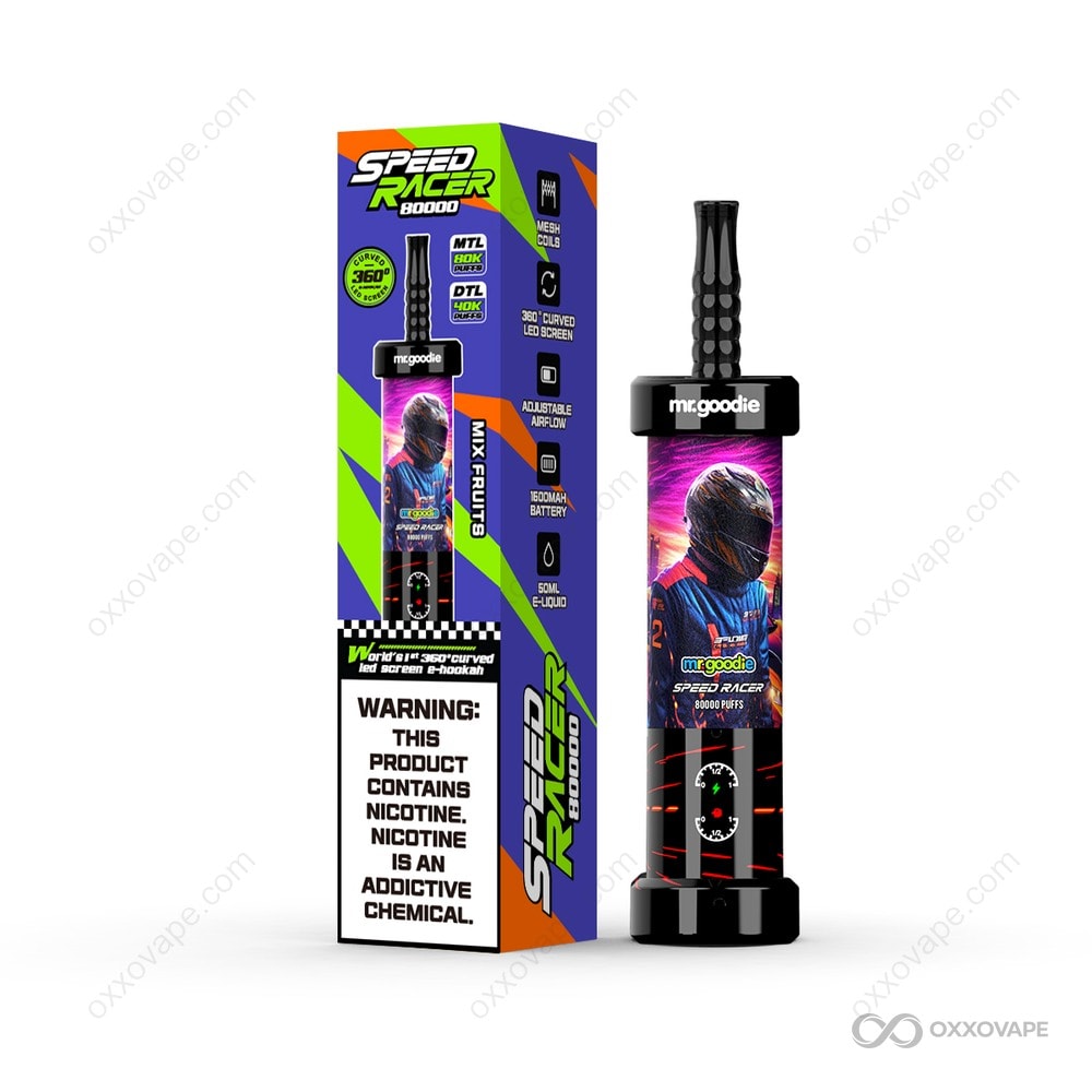 Mr.Goodie Speed Racer 80000 Mix Fruits Flavor Disposable Pod System