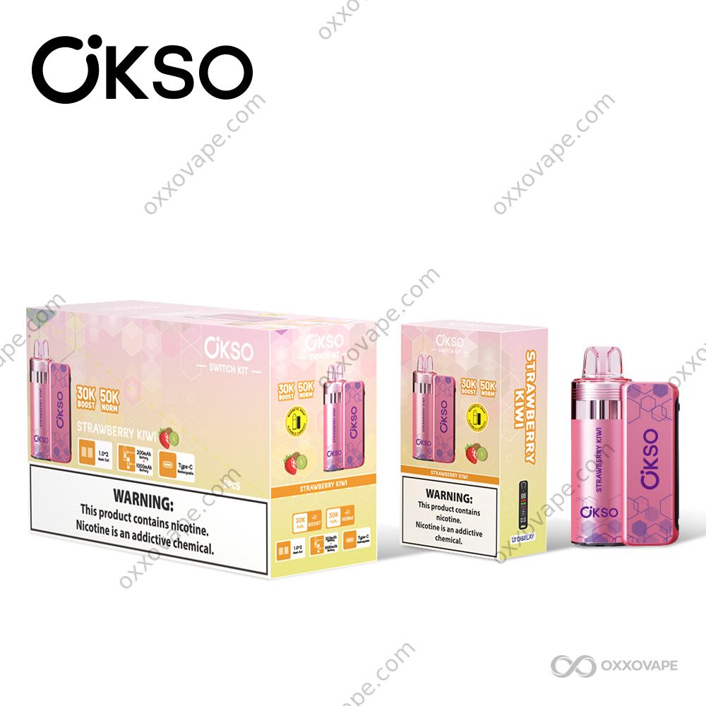 OKSO スイッチ キット 50000 50K パフ 使い捨て VAPE |モジュラー
