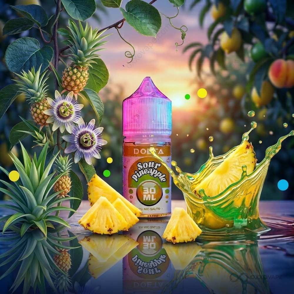 5 nicotine vape juice DOETA E-Liquid 30ml Nic Salt | 5% Salts & 10 Fruit Flavors in one Choose Flavor:Gold Leaf Tobacco EB BC5000 ULTRA Disposable