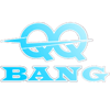 QQ Bang official brand logo - manufacturer of ultra-high-capacity rechargeable disposable vapes