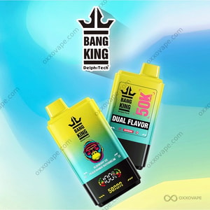 Bang King 50000 パフ ダブルフレーバー使い捨てベイプ EU 倉庫のフルデバイスビュー