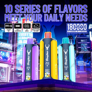 Stag Bar 180000 180K Puffs 6-en-1 Vape jetable Entrepôt UE toutes les éditions