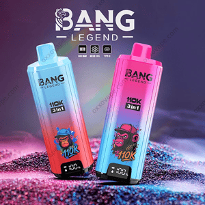 Bang Legend 110000 Puffs 3-in-1 Triple Flavour Einweg-Vape mit Digitalanzeige und Typ-C-Aufladung