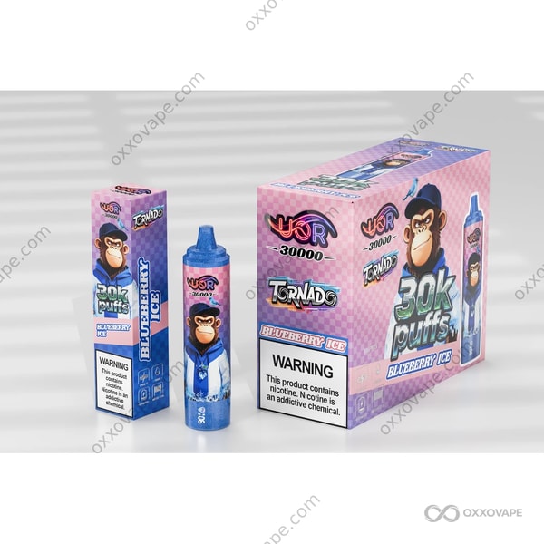 best ice flavor disposable vape UOR Tornado 30000 30K Puffs | LED Display & 28mL Rechargeable Design:Dark Knight Lost Mary Turbo breeze vape order online