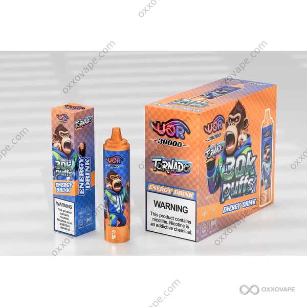 energy drink disposable vape UOR Tornado 30000 30K Puffs | LED Display & 28mL Rechargeable disposable vape Delhi Select Flavor ::Pineapple Peach Mango Vapes To Quit Smoking: