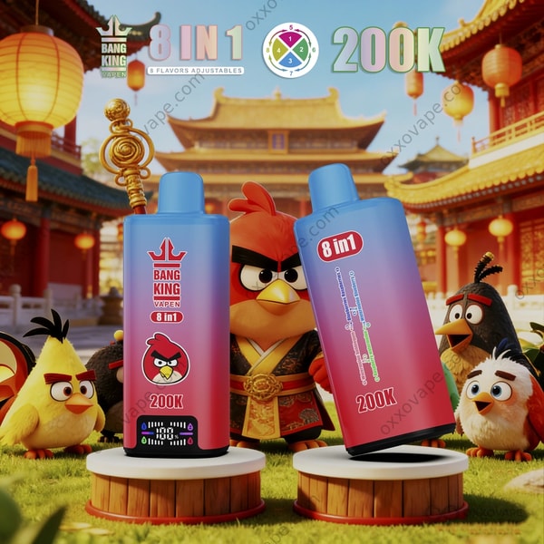 Bang King 200000 Combo 10 Pastèque Bubblegum Myrtilles Framboises Framboise Pastèque Pastèque Myrtille