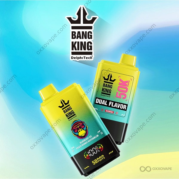 Bang King 50000 パフ ダブルフレーバー使い捨てベイプ EU 倉庫のフルデバイスビュー