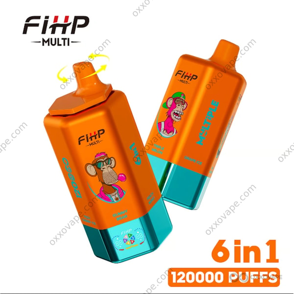 FIHP Multi 120000 Peach Berry Triple Melon Grape Ice disposable vape variant