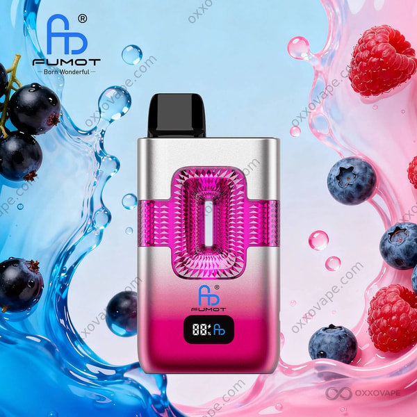 Fumot RandM Eco 50000 Black Mamba y Mr Blue Vape desechable de doble sabor