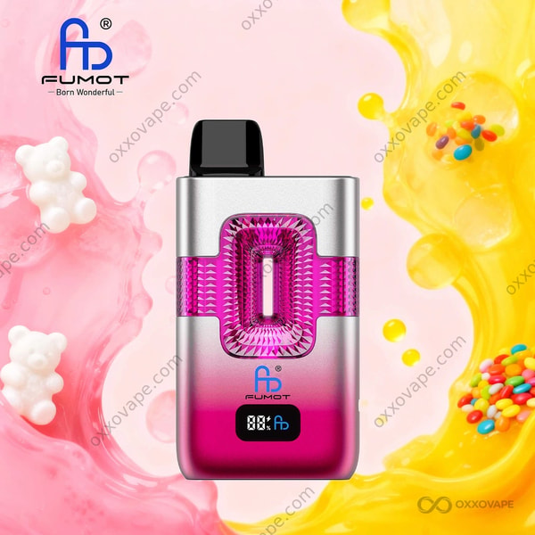 Fumot RandM Eco 50000 Gummy Bear and Skittles Dual Flavor Disposable Vape