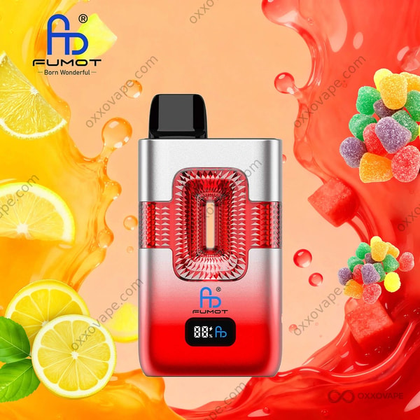Fumot RandM Eco 50000 Pink Lemonade and Sour Candy Dual Flavor Disposable Vape