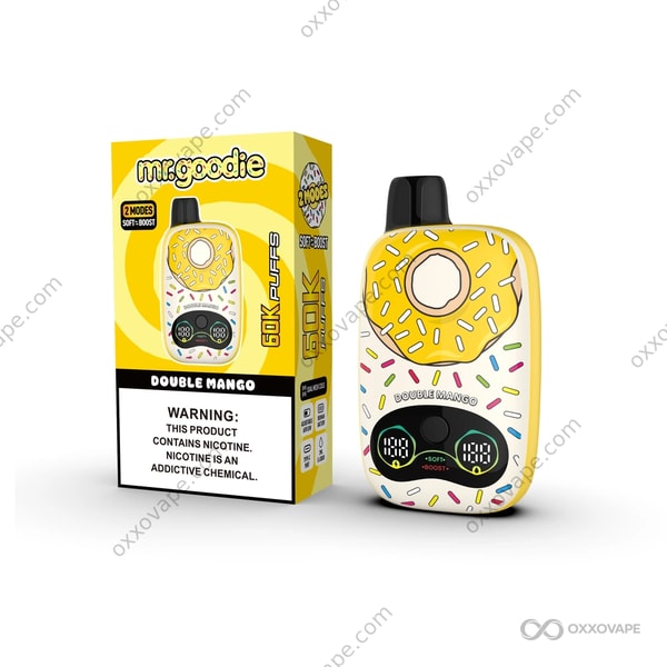 Mr.Goodie Donut 60000 Doble Mango sabor vape desechable