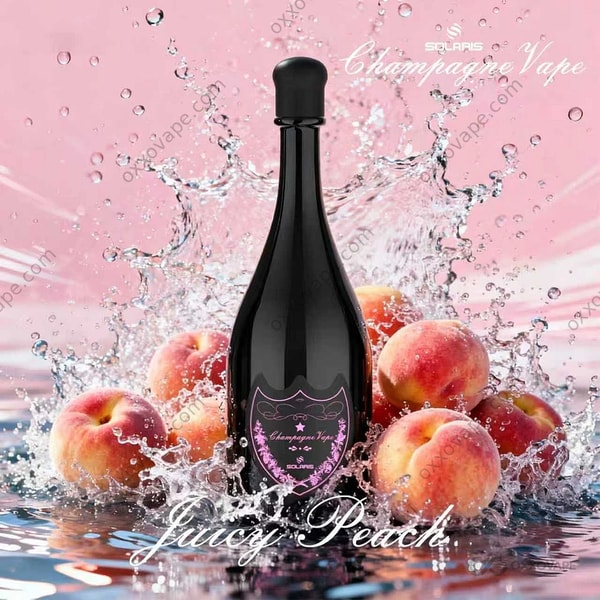 Solaris Champagne 30000 Puffs Disposable Vape — Juicy Peach Flavor | EU Warehouse