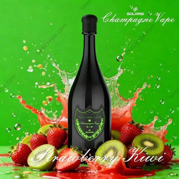 Solaris Champagne 30000 Puffs Disposable Vape — Strawberry Kiwi Flavor | EU Warehouse