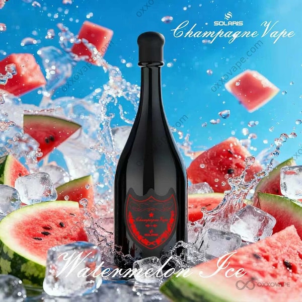 Solaris Champagne 30000 Watermelon Ice flavor icy disposable vape 30K puffs