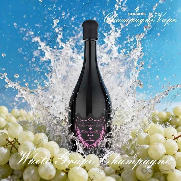 Solaris Champagne 30000 Puffs Disposable Vape — White Grape Champagne Flavor | EU Warehouse