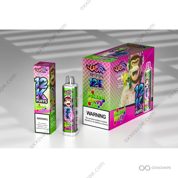 elfbar elfa master akku WASPE 12000 Puffs | 0%-5% nicotine, 20mL, 650mAh, LCD display, bulk  disposable vape main image 0