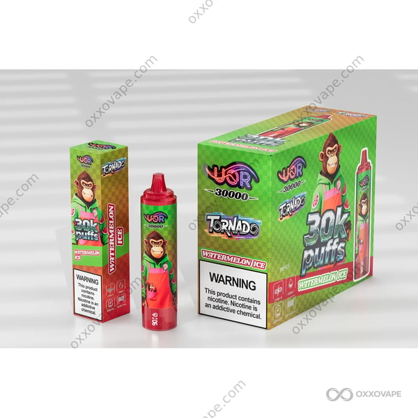 UOR Tornado 30000 Gusto Anguria Ghiaccio vape usa e getta 30K sbuffi ricaricabili