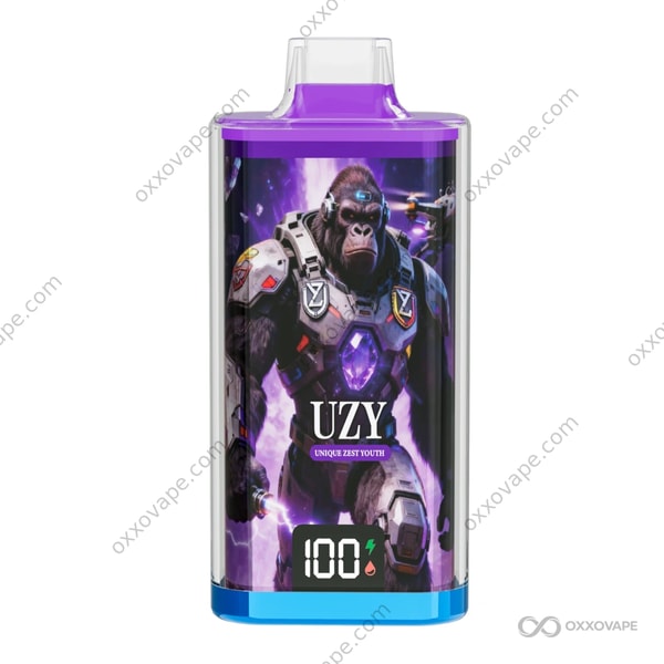 UZY Crystal Star 60000 Grape Ice flavor disposable vape