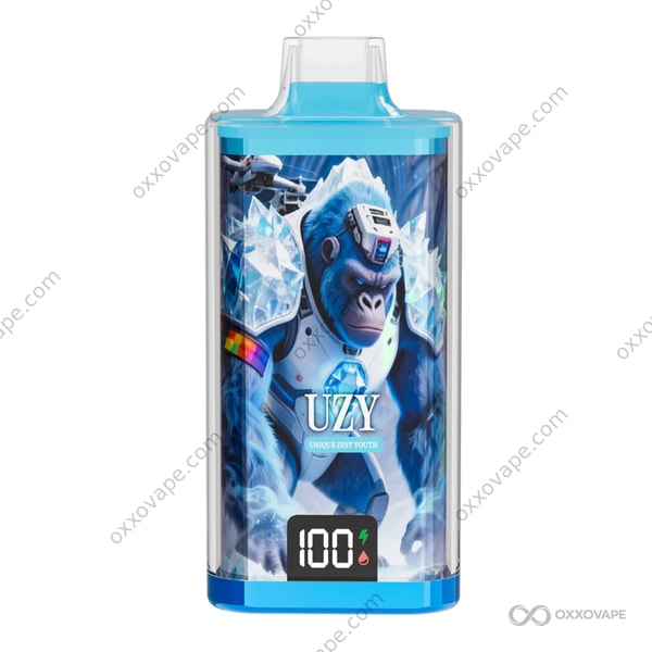 UZY Crystal Star 60000 Kiwi Passion Fruit Guava flavor disposable vape