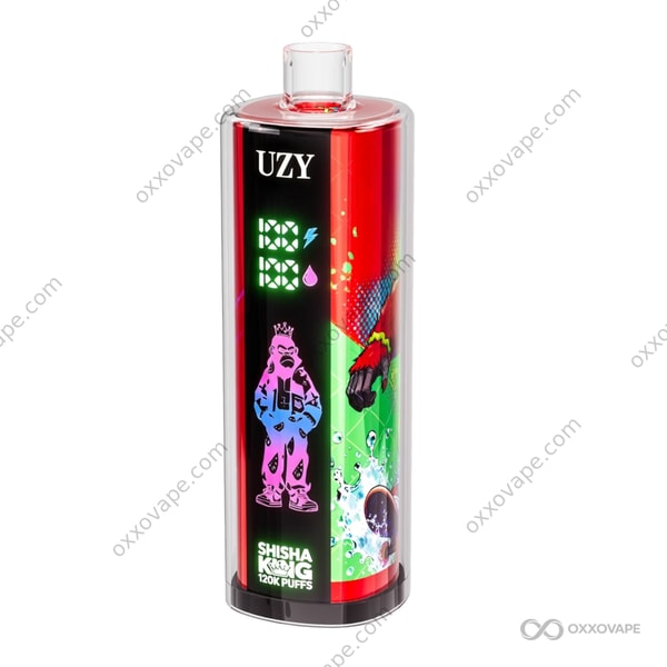 UZY Shisha Hookah King 120000 Watermelon Ice flavor 120K puffs disposable vape
