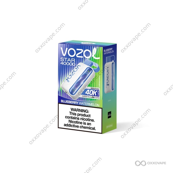 Vozol Star 40000 Blueberry Watermelon dual fruit flavor 40000 puffs disposable vape EU