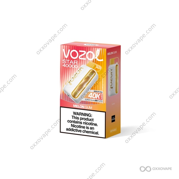 Vozol Star 40000 Melon Gum honeydew bubble gum candy flavor 40000 puffs EU vape