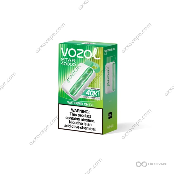 Vozol Star 40000 Watermelon Ice fresh watermelon menthol best seller 40000 puffs EU Warehouse