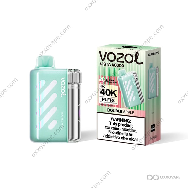 Vozol Vista 40000 Double Apple flavor 40K puffs disposable vape