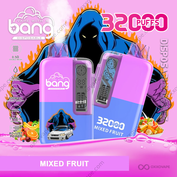 Bang 32000 Mélange de fruits jetables Vape 32K Puffs Mélange multi-fruits