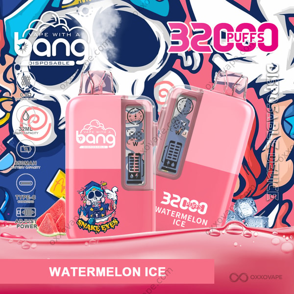 Bang 32000 Watermelon Ice Disposable Vape 32K Puffs Icy Cool