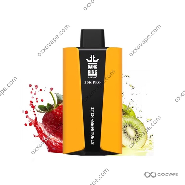 Bang King 30000 Pro Strawberry Kiwi 30K puffs disposable vape tropical fruit flavor