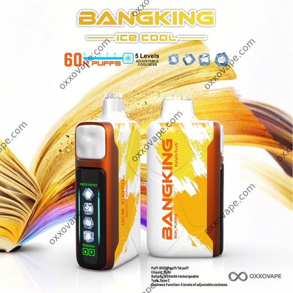 Bang King Ice Cool 60000 60K Puffs Mango Magic tropischer Einweg-Vaporizer