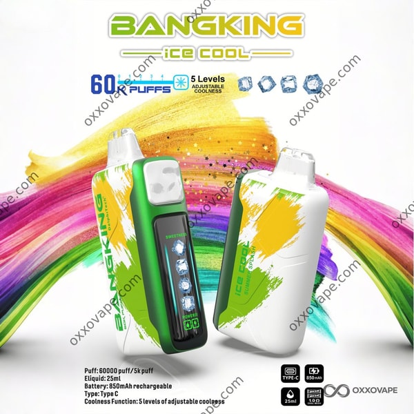 Bang King Ice Cool 60000 60K Puffs Summer Splash Einweg-Vape mit tropischen Früchten