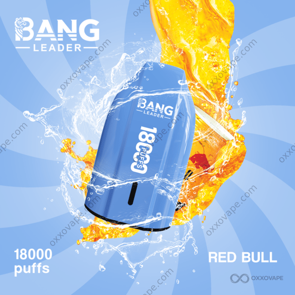 Bang Leader 18000 Red Bull flavor energy drink inspired 18K puffs disposable vape