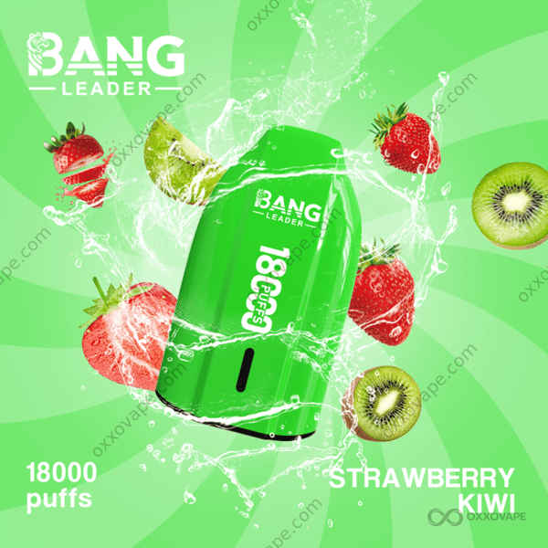 Bang Leader 18000 Strawberry Kiwi flavor 18K puffs disposable vape