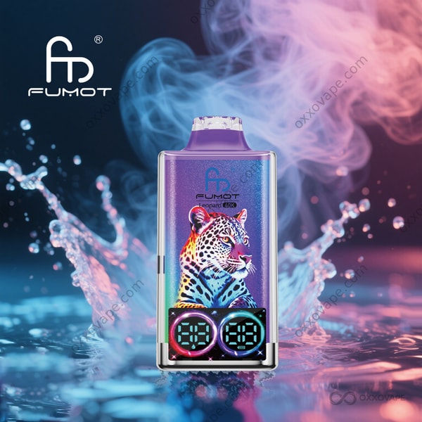 Fumot RandM Leopard 40000 Dr Blue flavor disposable vape