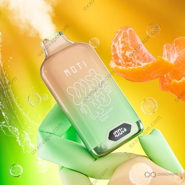 MOTI Ultra Max 12000 Citrus Gin Tonic vape jetable 3% nicotine