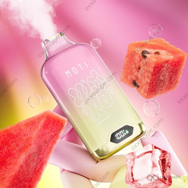 MOTI Ultra Max 12000 Lush Ice pastèque mentholé vape jetable 12000 bouffées