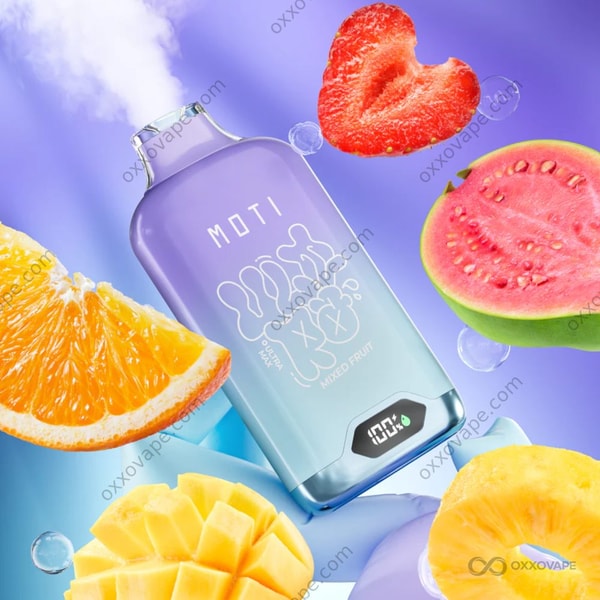 Vape jetable MOTI Ultra Max 12000 fruits mélangés 12000 bouffées 16 ml