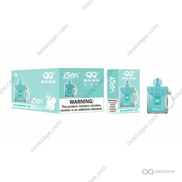 QQ Bang Perfume 150000 Blueberry Ice flavor 150K puffs disposable vape