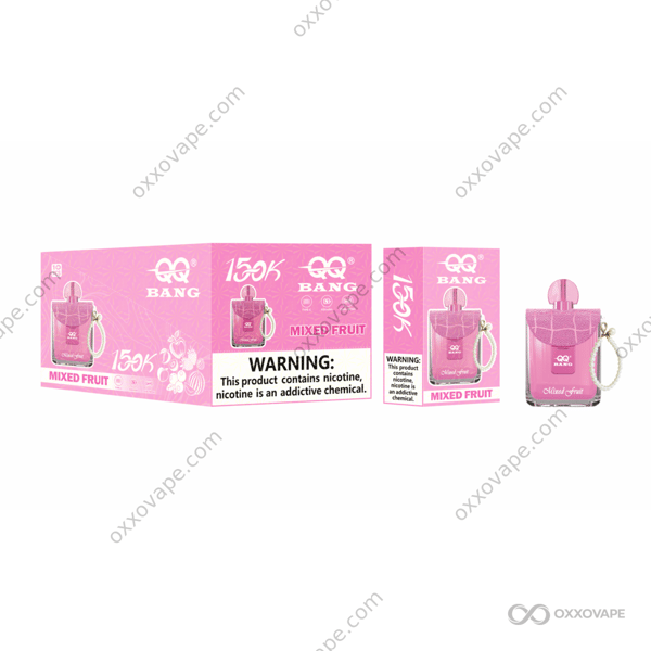 QQ Bang Perfume 150000 Mixed Fruit flavor 150K puffs disposable vape